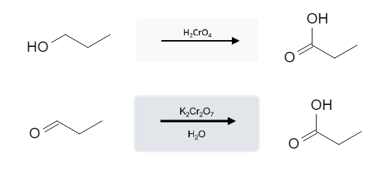 Aldehyde Reactions: Carboxylic Acid Formation from Aldehyde using Chromate - image1