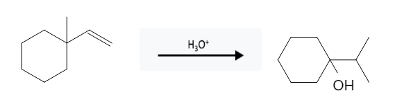 Alkene Reactions: Alcohol formation via aqueous acids - image3