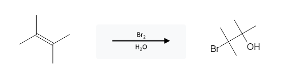 Alkene Reactions: Bromohydrin Formation using Br2 and H2O - image3