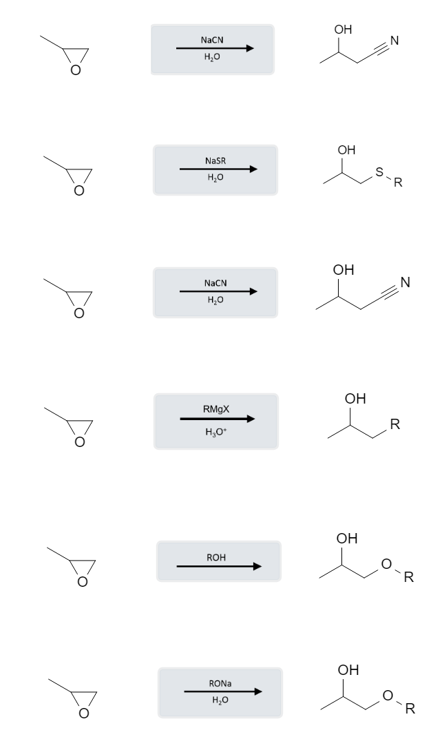 Epoxide Reactions: Epoxide Ring opening under Basic Conditions - image1