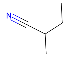 NaCN → secondary alkyl nitrile.