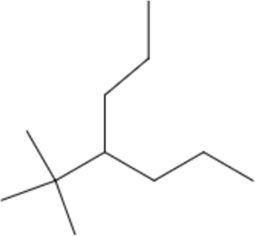 4-tert-butylheptane iupac naming example
