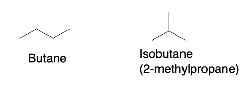 Isomerism and Stereochemistry - butane isomers