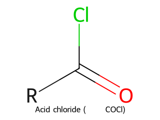 Acid chloride RDKit depiction