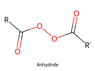 Anhydride RDKit depiction