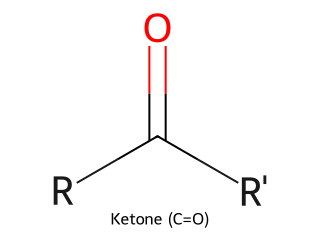 Ketone RDKit depiction