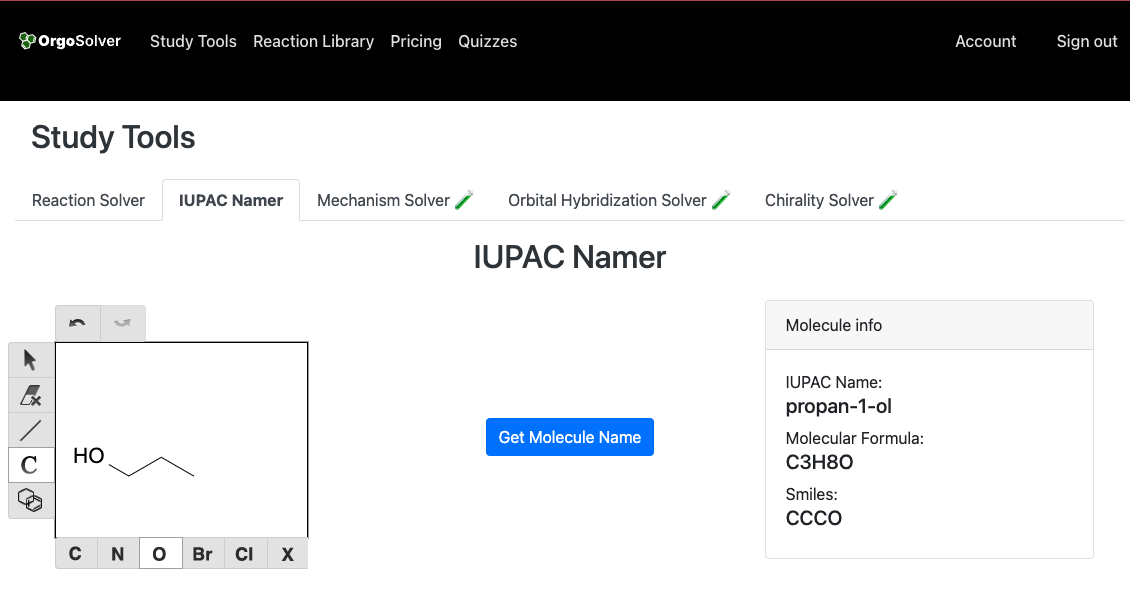 Alcohols and Ethers - Nomenclature and Properties - alcohol iupac name propanol