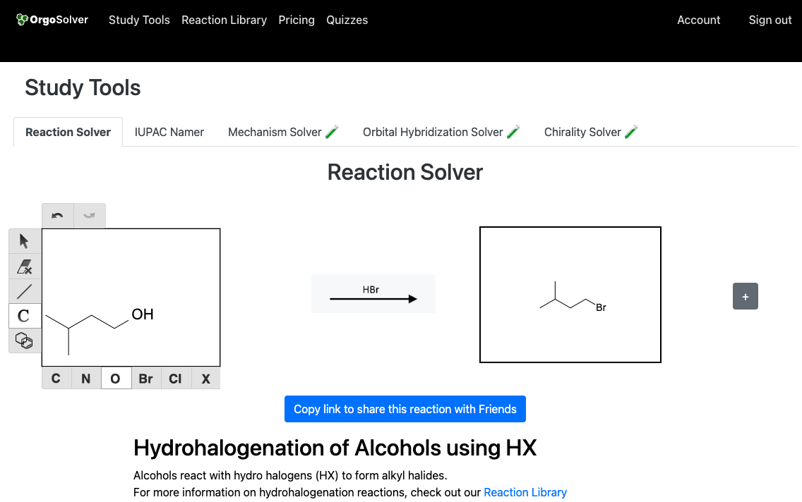 Synthesis and reactions of alcohols and ethers - hbr reaction alcohol alkylhalide