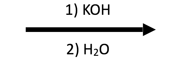 KOH/H₂O reagent icon