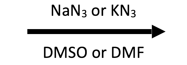 NaN₃ in DMSO