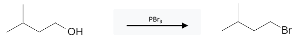 Alcohol Reactions: Alcohol Bromination Using PBr3 - alcohol pbr3 reaction