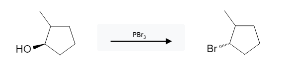 Alcohol Reactions: Alcohol Bromination Using PBr3 - alcohol pbr3 reaction stereochemistry