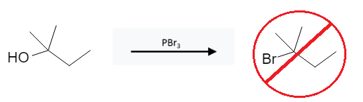 Alcohol Reactions: Alcohol Bromination Using PBr3 - alcohol pbr3 reaction tertiary alcohol