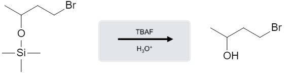 Alcohol Reactions: Alcohol Protection using TMSCl - alcohol tmscl tbaf protection removal reaction