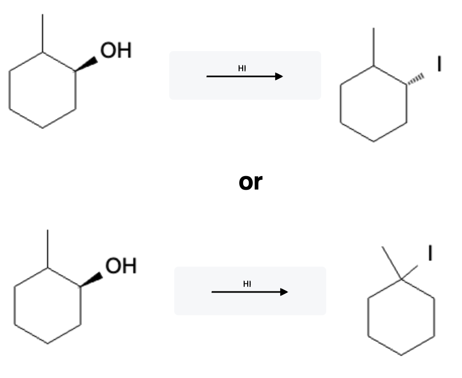Alcohol Reactions: Alkyl Halide formation using hydrohalic acids (HX) - alcohol hx secondary reaction