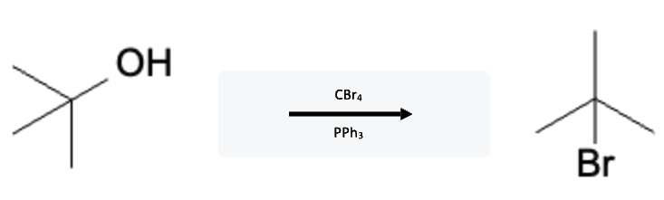 Alcohol Reactions: Appel Reaction using CX4 and PPh3 - alcohol appel reaction cbr4