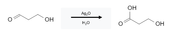 Aldehyde Reactions: Carboxylic Acid Formation from Aldehyde using Silver image1.png