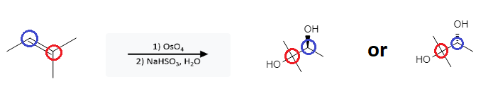 Alkene Reactions: 1,2-diol formation via dihydroxylation with osmium tetroxide (OsO4) image3.png