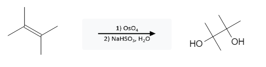 Alkene Reactions: 1,2-diol formation via dihydroxylation with osmium tetroxide (OsO4) - image5