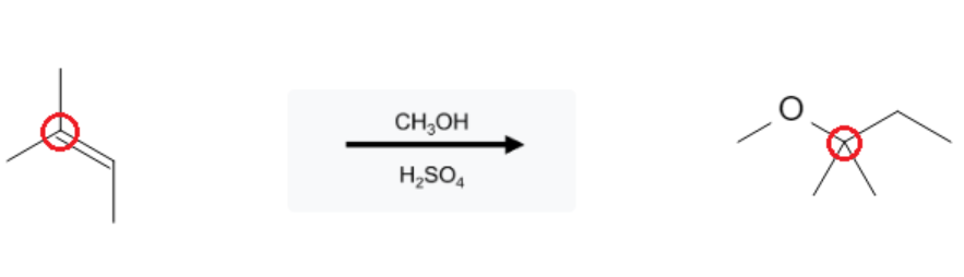 Alkene Reactions: Addition of Alcohols to Alkenes using Acids - image2