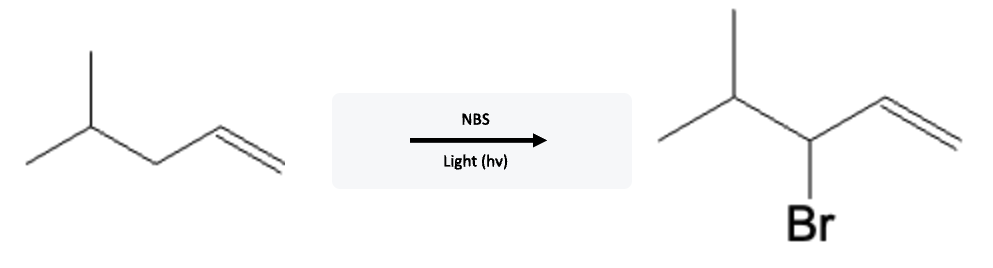 Alkene Reactions: Allylic Bromination using NBS and Light - alkene nbs light reaction