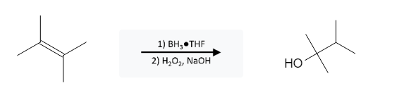 Alkene Reactions: Hydroboration using BH3, H2O2, and NaOH image3.png