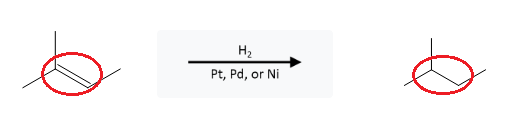 Alkene Reactions: Alkene Hydrogenation using H2 and Pd, Pt, or Ni image3.png