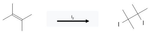 Alkene Reactions: Diiodide Formation using I2 and Alkenes - image2