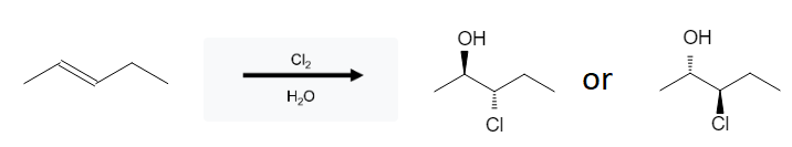 Alkene Reactions: Chlorohydrin Formation using Cl2 and H2O image3.png