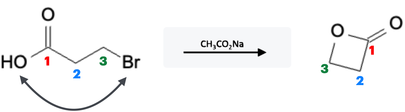 Alkyl Halide Reactions: Ester Formation using Carboxylate Ions - alkylhalide ch3co2na ester intramolecular reaction