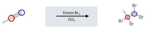 Alkyne Reactions: Alkyne Halogenation using Br2/Cl2 and CCl4 image4.png