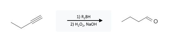 Alkyne Reactions: Alkyne Hydroboration using BH3, NaOH, H2O2 image1.png
