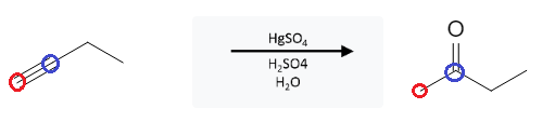 Alkyne Reactions: Alkyne Oxymercuration using HgSO4, H2O, H2SO4 - image2
