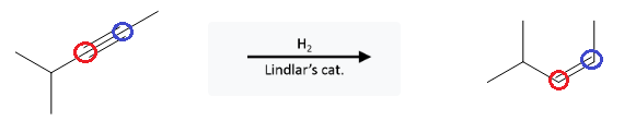 Alkyne Reactions: Alkyne Reduction using Lindlars Catalyst and H2 - image3