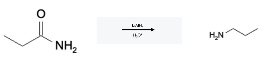 Amide Reactions: Reduction of Amides to Amines using LiAlH4 - amide lialh4 reaction primary