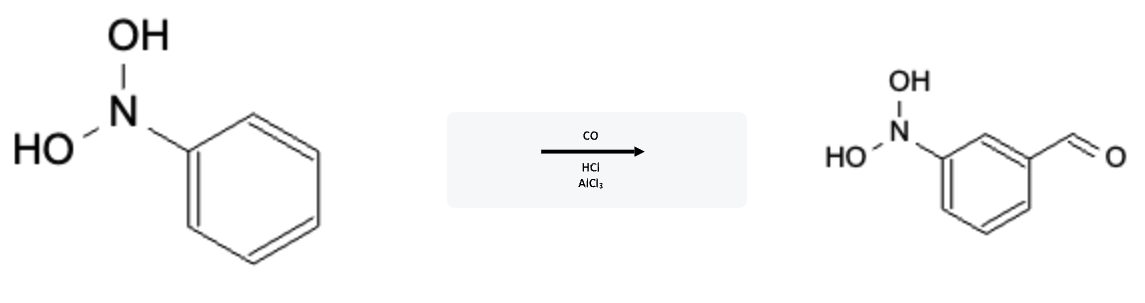 Aromatic Reactions: Gatterman-Koch Formylation  - benzene gatterman koch formylation ewg reaction