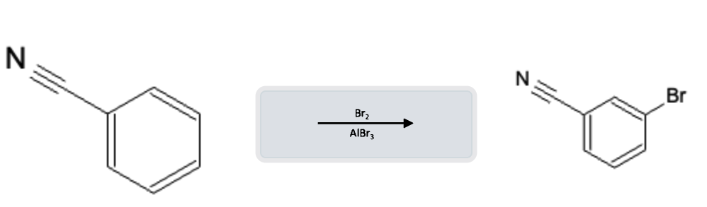 Aromatic Reactions: Halogenation  - benzene br2 albr3 reaction ewg