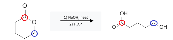 Ester Reactions: Formation of Carboxylic Acid from Ester using Strong Base - image1